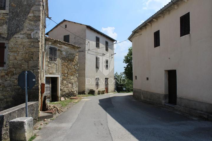 Cerovlje, stone house with a panoramic view