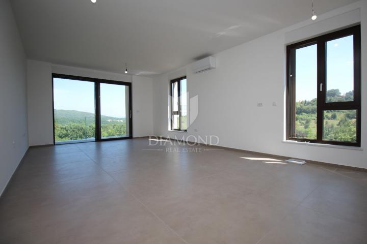 Labin, Luxusapartment in einem Neubau mit Meerblick