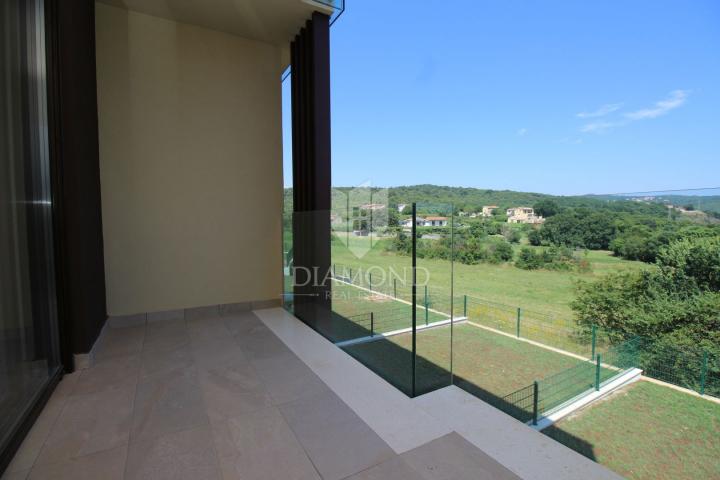 Labin, Luxusapartment in einem Neubau mit Meerblick