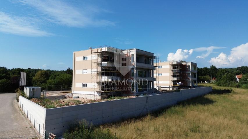 Žminj, two-room apartment on the ground floor of a new building