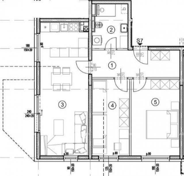 Wohnung Wohnungen zum Verkauf in einem neuen Wohnprojekt in exklusiver Lage, 300 m vom Meer entfernt