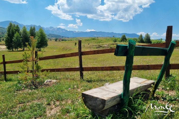 Nova dvospratna kuća sa terasom, đakuzijem i pogledom na planinu na Žabljaku