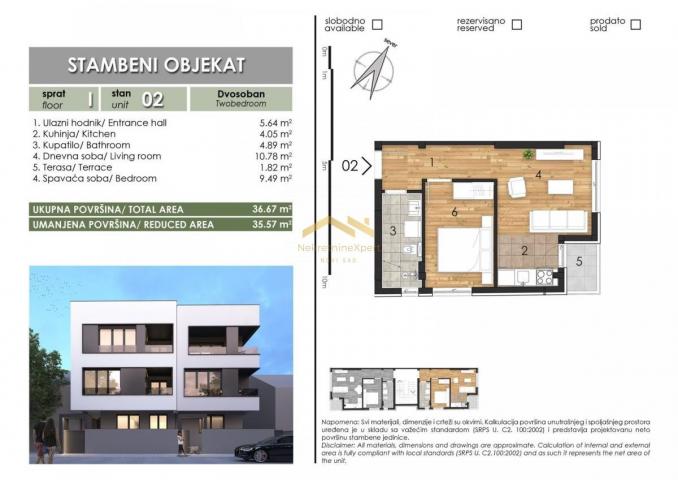 Moderna novogradnja-skriveni raj u gradskom jezgru