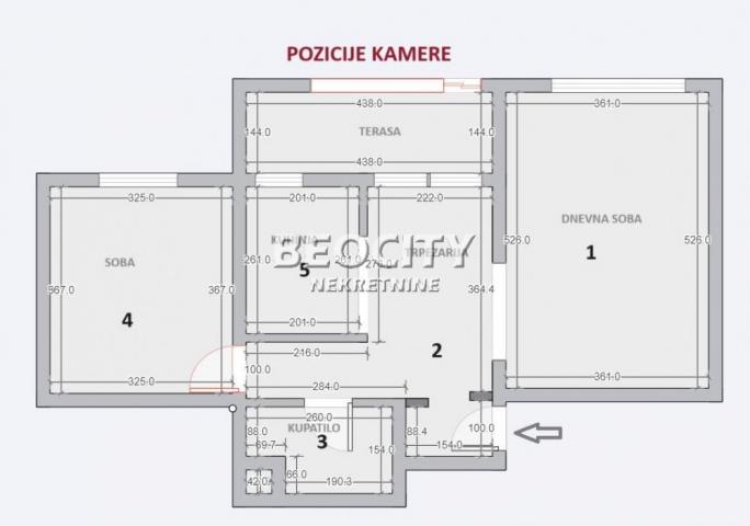 Voždovac, Braće Jerković, Indire Gandi, 2. 5, 60m2, 180000EUR