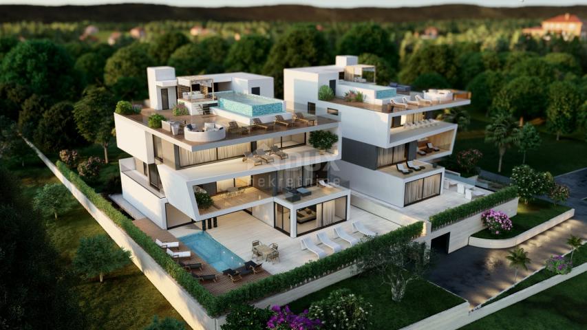 ZADAR, KOŽINO - Luxurious apartment with a terrace in an urban villa S3