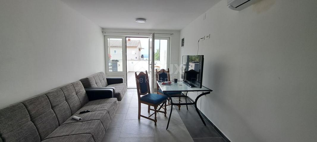 CRIKVENICA - 1 bedroom + bathroom in a new building with a terrace and a parking space