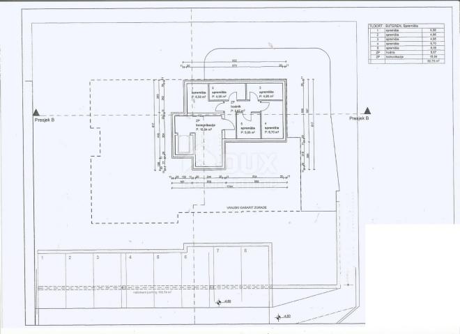 RIJEKA, COSTABELLA, BIVIO - građevinski teren 1100m2 S GRAĐEVNOM DOZVOLOM i s pogledom na more!!!