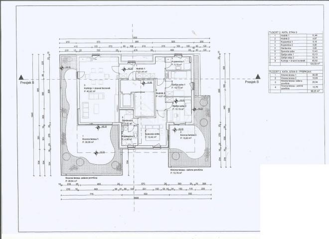 RIJEKA, COSTABELLA, BIVIO - građevinski teren 1100m2 S GRAĐEVNOM DOZVOLOM i s pogledom na more!!!