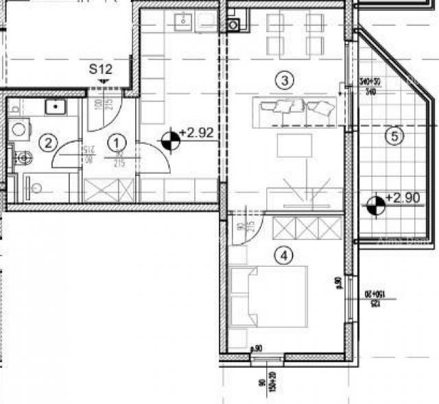 Wohnung Wohnungen zum Verkauf in einem neuen Wohnprojekt in exklusiver Lage, 300 m vom Meer entfernt