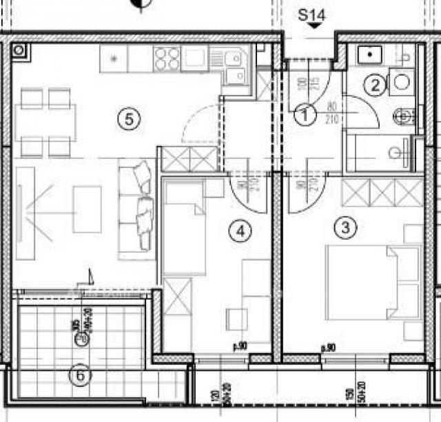 Wohnung Wohnungen zum Verkauf in einem neuen Wohnprojekt in exklusiver Lage, 300 m vom Meer entfernt