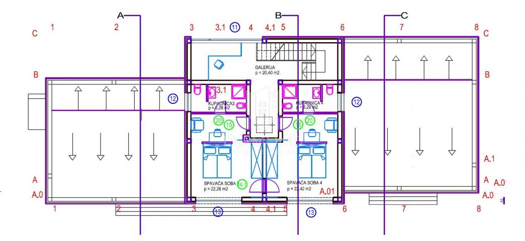 Marčana, surroundings, designer villa surrounded by nature