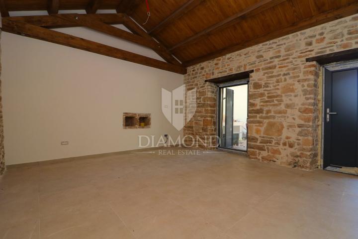 Barban, central Istria, renovated stone house with swimming pool