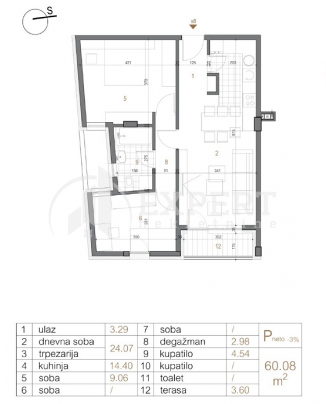 Novogradnja, Čalije, Povraćaj pdv-a, 63  m2