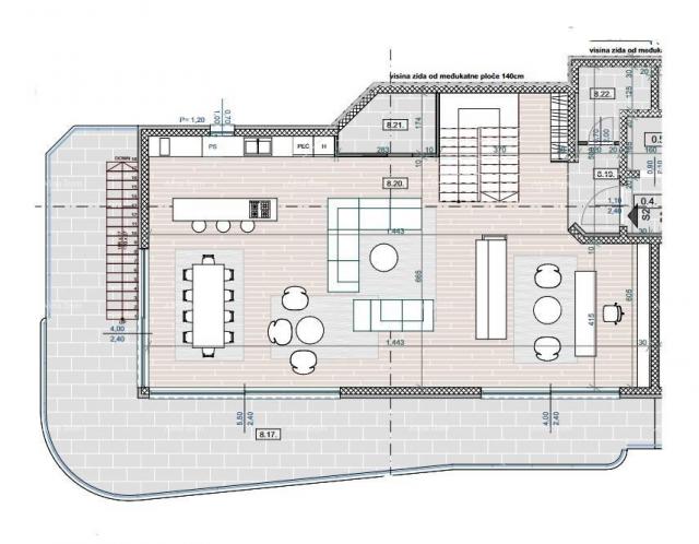 Wohnung Verkauf von im Bau befindlichen Luxusapartments mit Meerblick, Opatija! Duplex S2