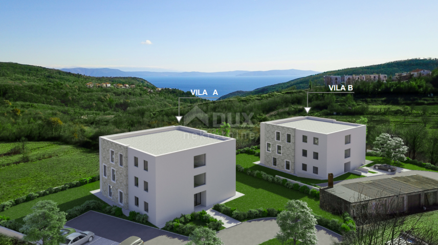 ISTRIEN, RABAC - Apartment in einer Stadtvilla mit Meerblick