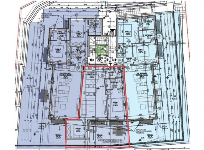 OPATIJA, ZENTRUM - ausgezeichnete Wohnung in einem neuen Gebäude mit Meerblick