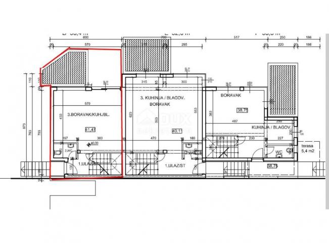 OPATIJA, LOVRAN – Exklusive zweistöckige Wohnung mit privatem Pool, nur 150 Meter vom Strand entfern