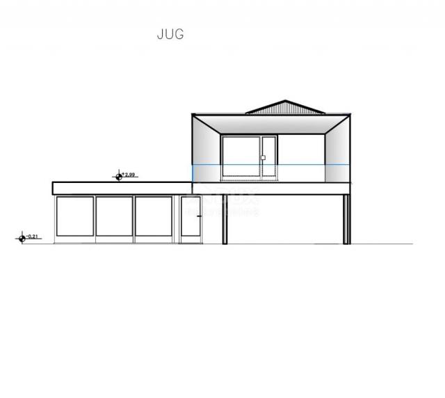 ISTRIEN, BARBAN - Zwei Baugrundstücke mit eingereichten Anfragen für den Bau freistehender moderner 