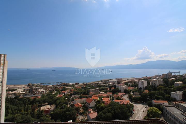 Rijeka, Turnić, one bedroom apartment with sea view