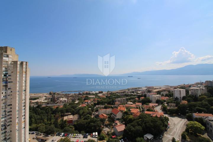 Rijeka, Turnić, one bedroom apartment with sea view