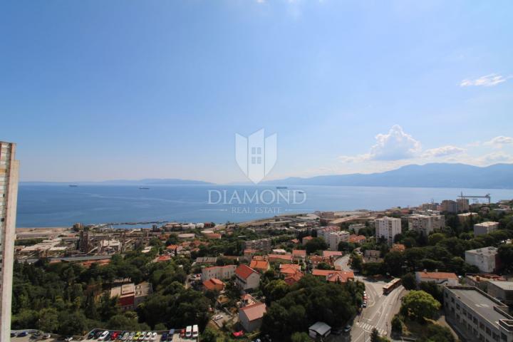 Rijeka, Turnić, one bedroom apartment with sea view