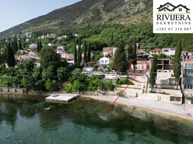 Luksuzna Vila u izgradnji prvi red do mora Njivice Herceg Novi