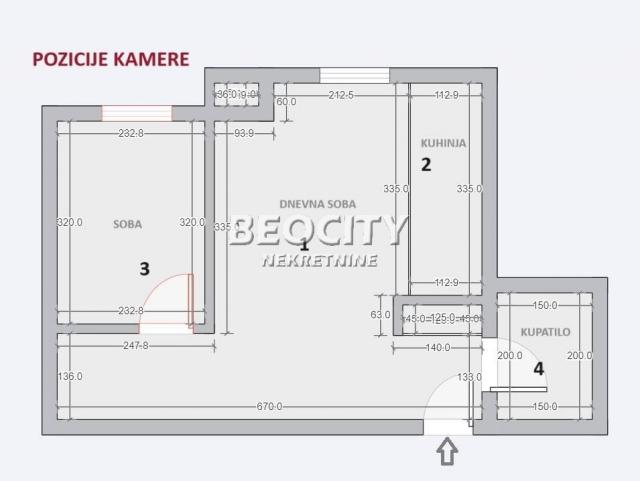 Čukarica, Žarkovo, Aleksandra Đorđevića, 2. 0, 38m2, 95000EUR Top ponuda