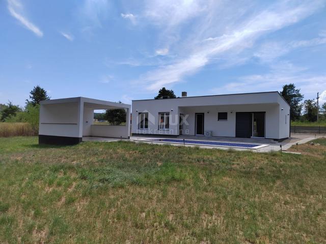 ISTRIA, KRŠAN Modern one-story house with swimming pool in nature, 111 m2