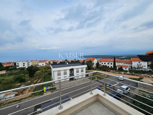 Island of Krk, Njivice - apartment "B" in a new building, 68m2