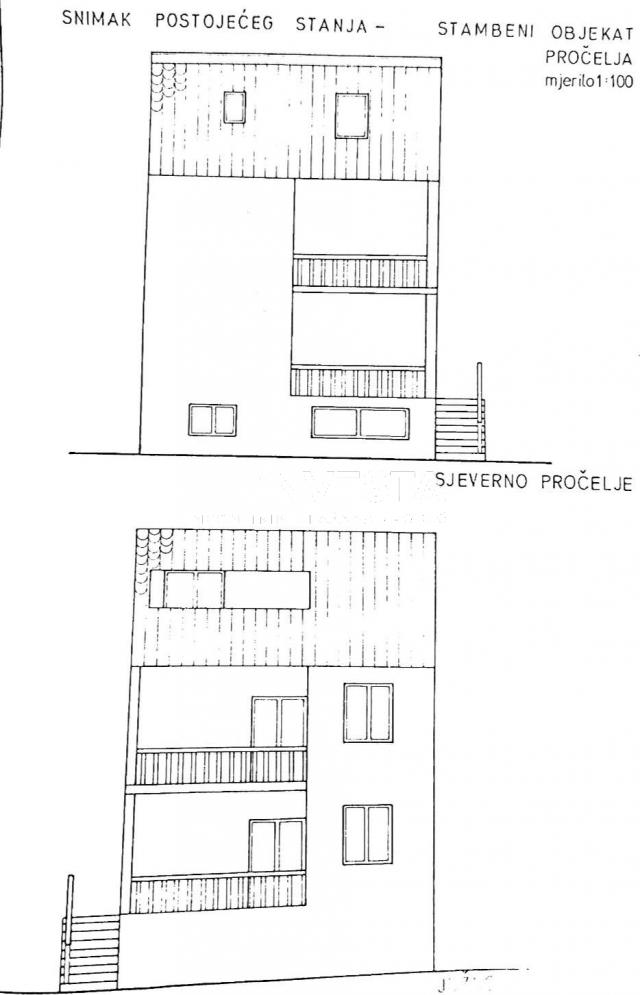 Medulin centar, prostrana kvalitetna apartmanska kuća sa potencijalom