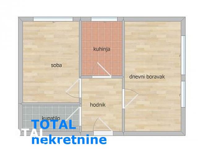 2 Dvosoban stan NOVI SAD, 87550€