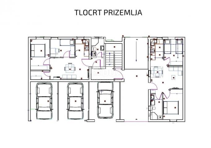 ISTRIEN, PULA - Wohnung in einem neuen Gebäude mit Garage!