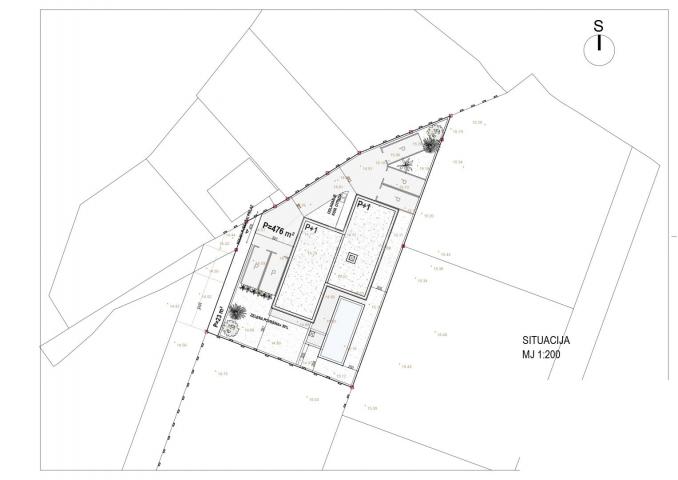 ŠIBENIK, PIROVAC – Modernes Duplex mit Garten im Bau