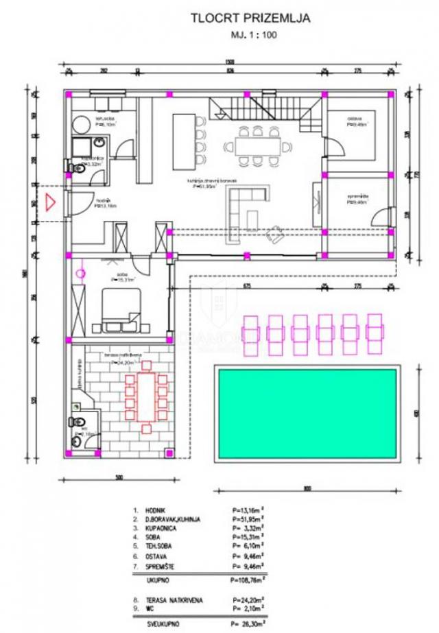 Land with a project 5 minutes from the sea!