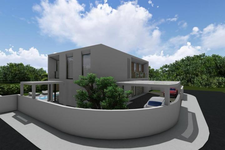 Savudrija, Moderna duplex kuća 700 m od mora