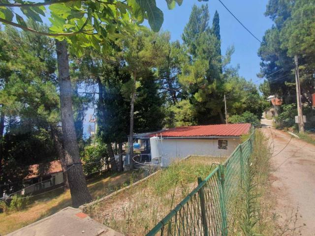 Plot with a Cottage and Sea View in Šušanj, Bar