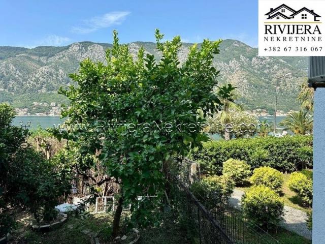 For sale seafront apartment in Dobrota Kotor