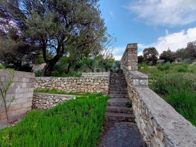 ZADAR, POSEDARJE - Schönes Reihenhaus, 1. Reihe zum Meer