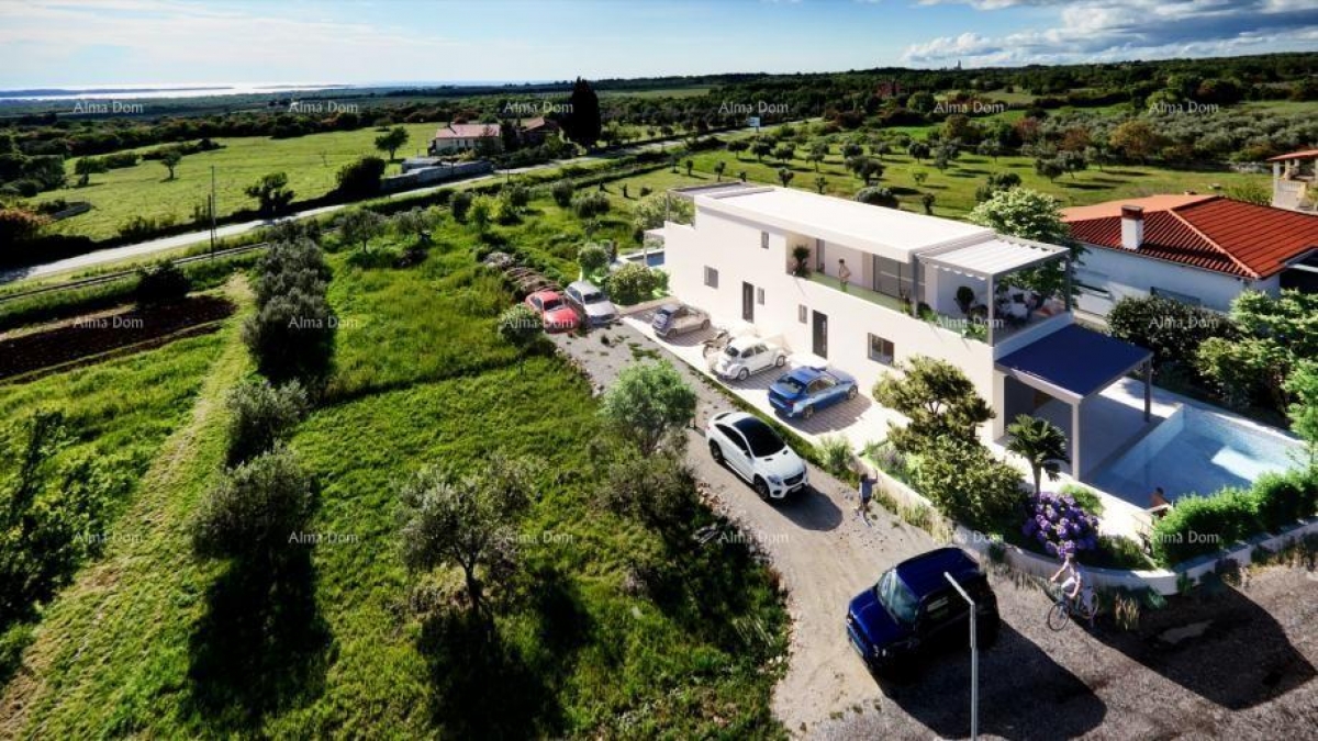 Haus Wir verkaufen ein wunderschönes Maisonette-Haus mit Pool und Blick auf das Meer und Brijuna in 