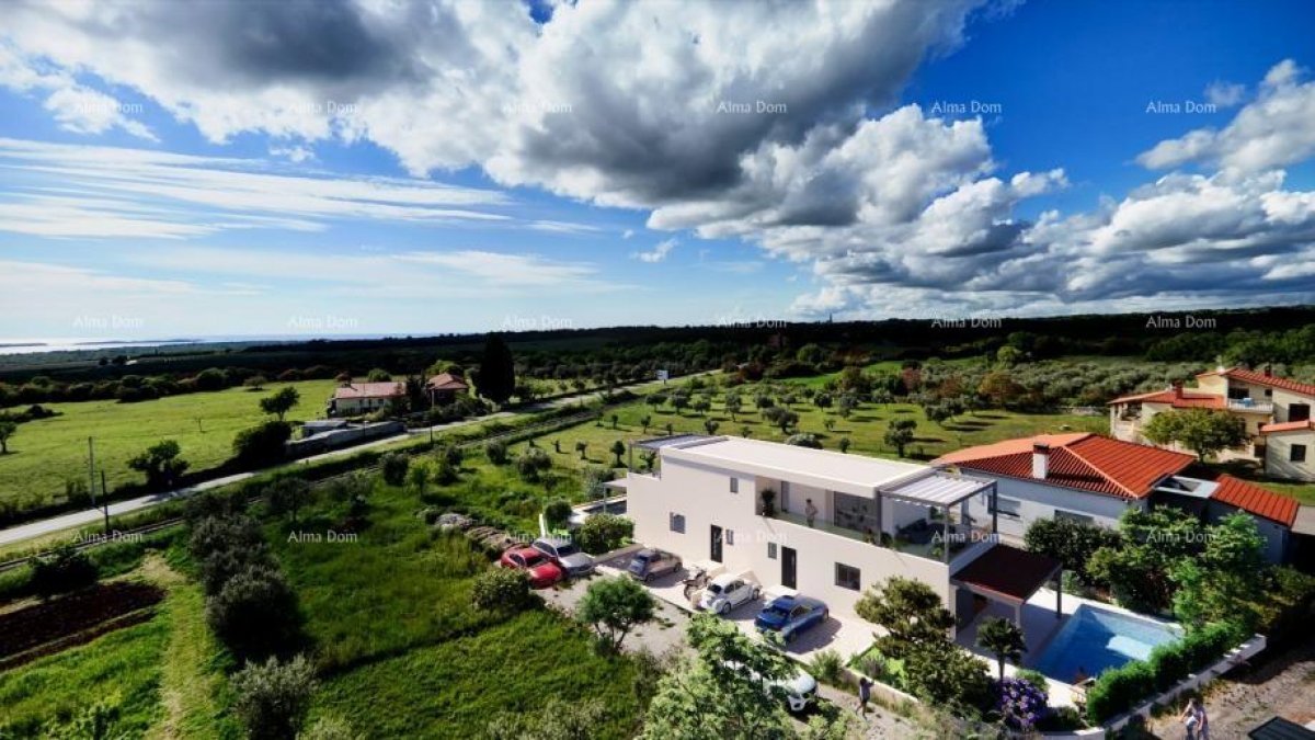 Kuća Prodajemo prekrasnu  duplex kuću sa bazenom i sa pogledom na more i Brijune, u Galižani