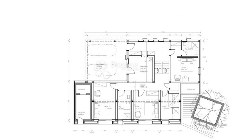 House Štinjan, Pula, 240m2