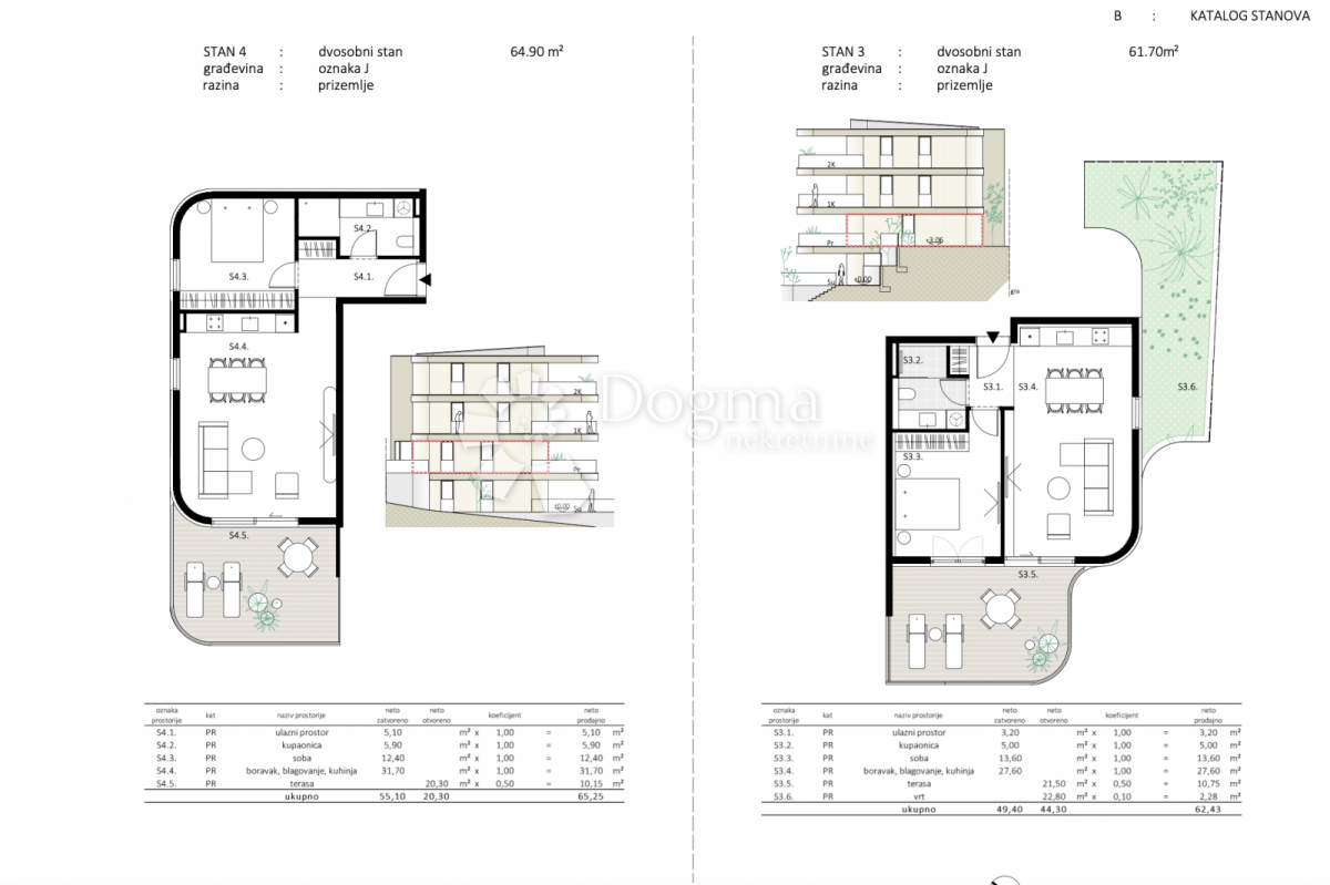 Apartment Crikvenica, 65,25m2