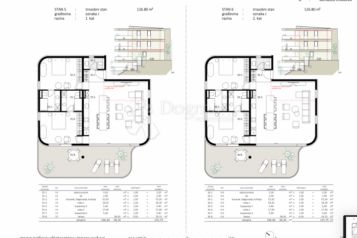 Apartment Crikvenica, 125,75m2