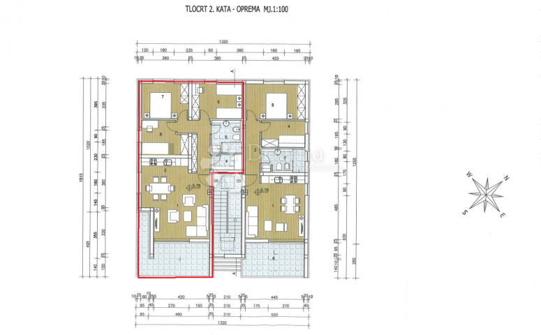 Flat Bašanija, Umag, 80m2