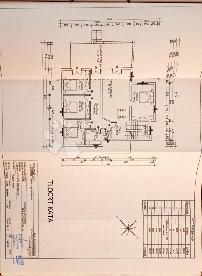 Wohnung Sukošan, 120m2