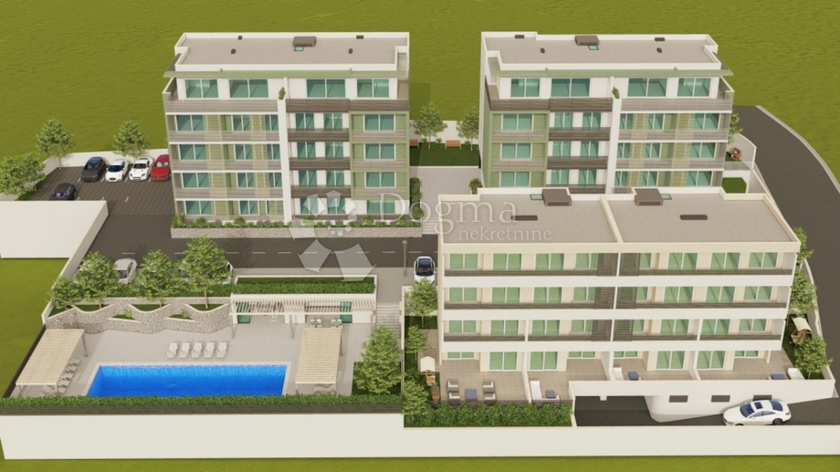 Wohnung Makarska, 74,51m2