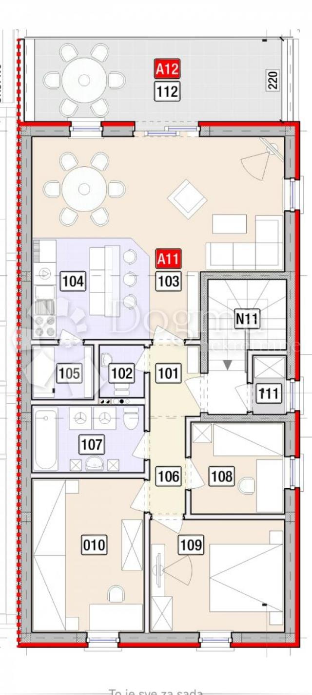 Wohnung Centar, Samobor, 98,54m2