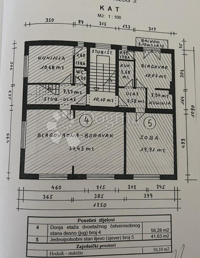 Wohnung Trešnjevka, Trešnjevka - Sjever, 125m2