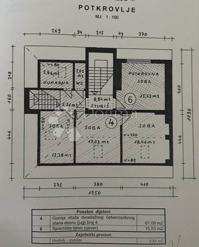 Wohnung Trešnjevka, Trešnjevka - Sjever, 125m2