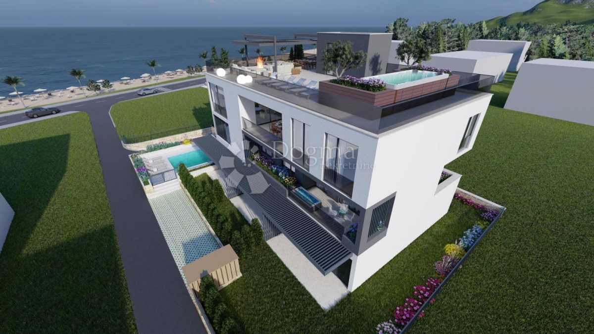 Sukošan - 1st row to the sea - Luxury new building